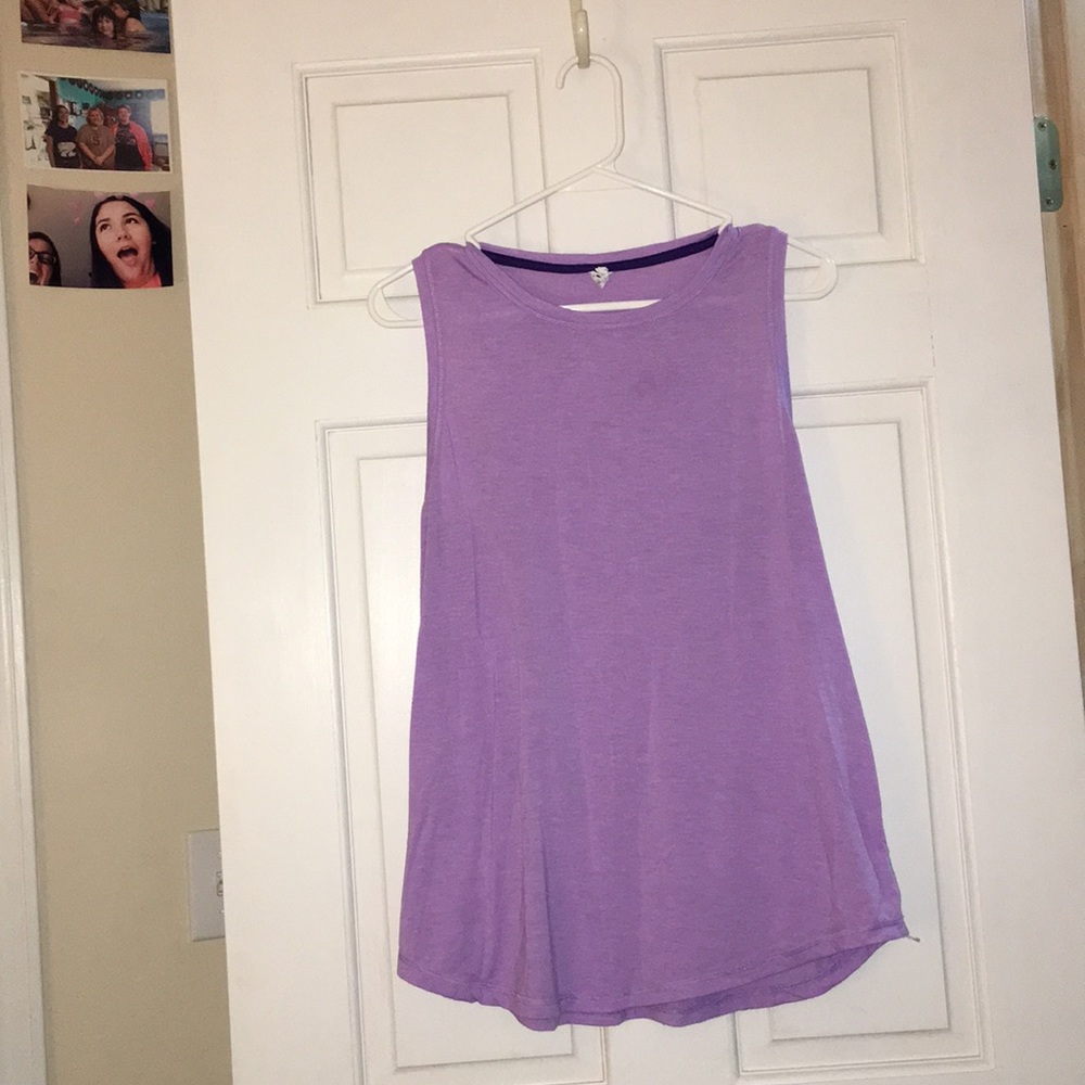 Exercise tank top